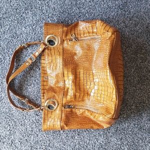 Brand new Steve Madden tote bag faux snake skin